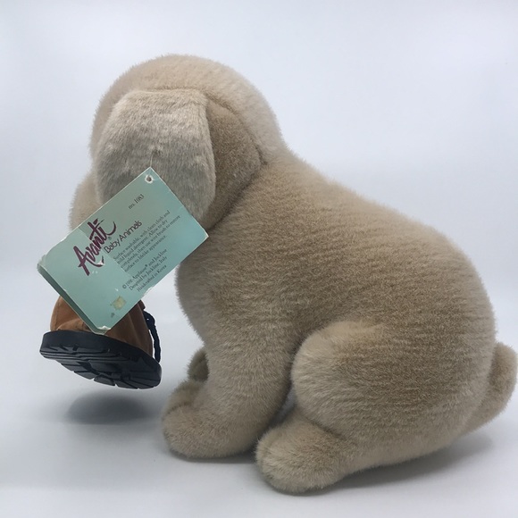 VTG 1988 Applause Plush Avanti Baby Animal Bulldog Pup Stuffed Animal - Picture 2 of 9